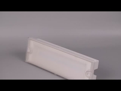 Lumière d'urgence LED imperméable à l'eau IP65 7.5W Matériau de diffuseur PC