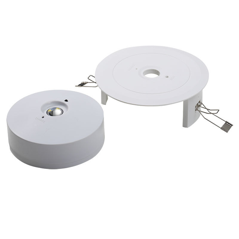 5pcs SMD Commercial LED plafond encastré lumière d'urgence 3 heures de fonctionnement batterie Ni-Cd L114N