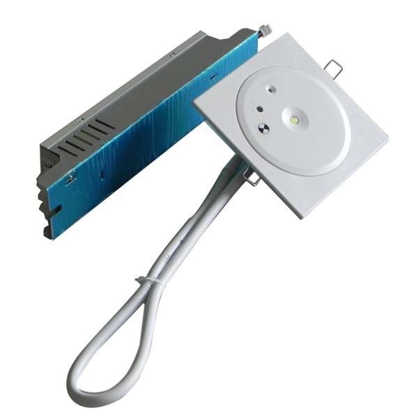 Lumière d'urgence IP20 LED d'auto-test de panne de courant Hôpitaux 3W SMD Ni-Mh batterie