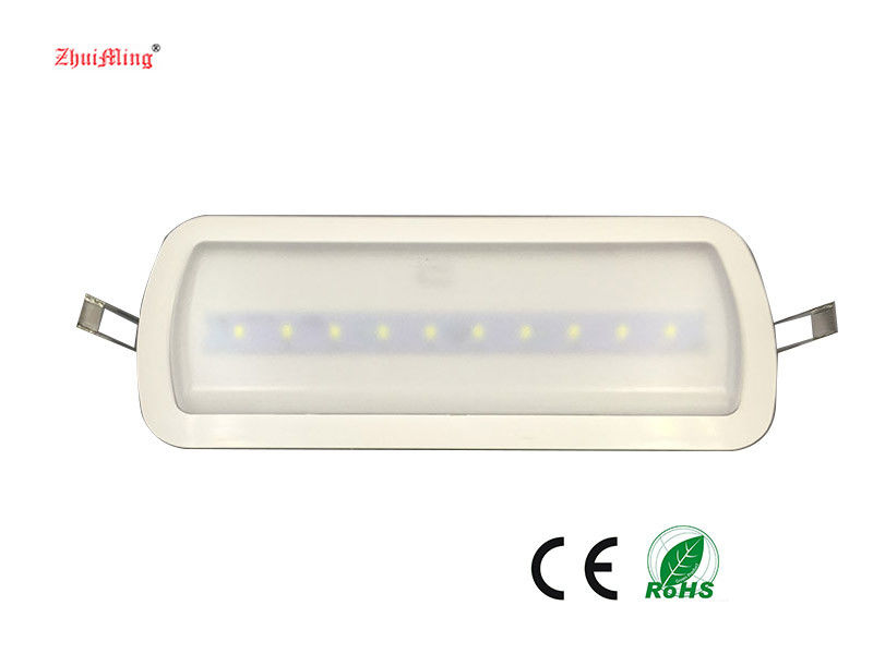 Lampe LED rechargeable d'urgence, batterie Ni-Cd, résistance au feu, ABS, 3 heures, L119N-B