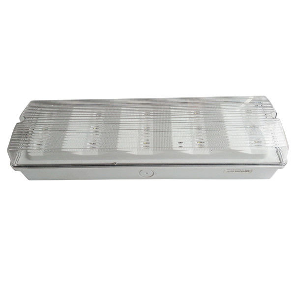 Luminaire étanche d'urgence en saillie, montage mural, LED pour zones humides, extérieur IP65 EL015AMN