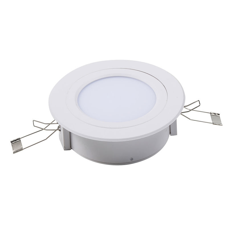 Lumière d'urgence 3W LED plafond encastré ABS Casing 60Hz 5pcs SMD Ni-Cd batterie L128N