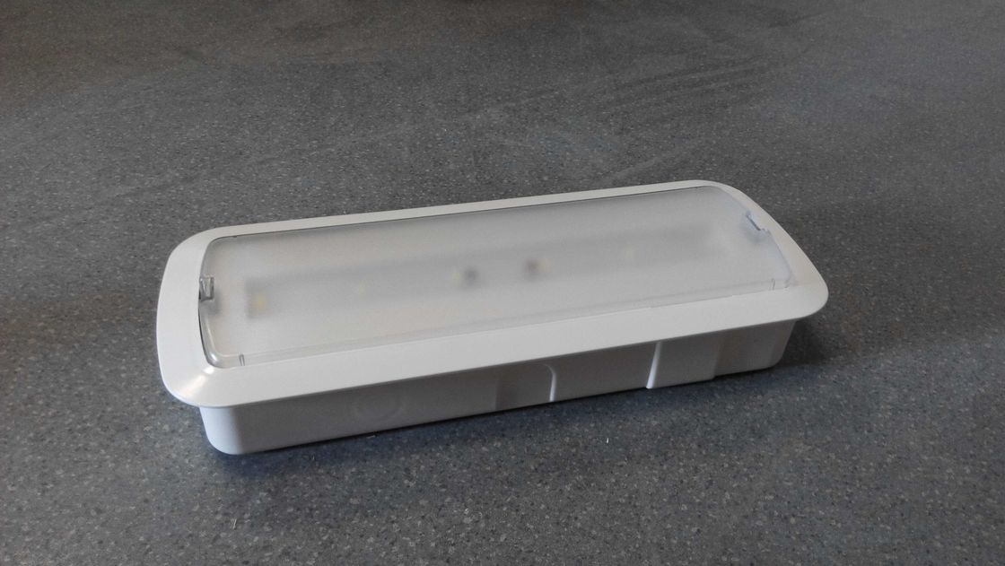 Lumière d'urgence à LED SMD à batterie avec batterie de secours Résistance au feu industrielle ABS L116M-C