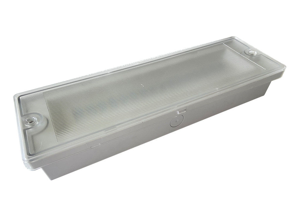 7.5W L'emplacement humide étanche LED lumière d'urgence IP65 extérieur ABS PC diffuseur L130MN