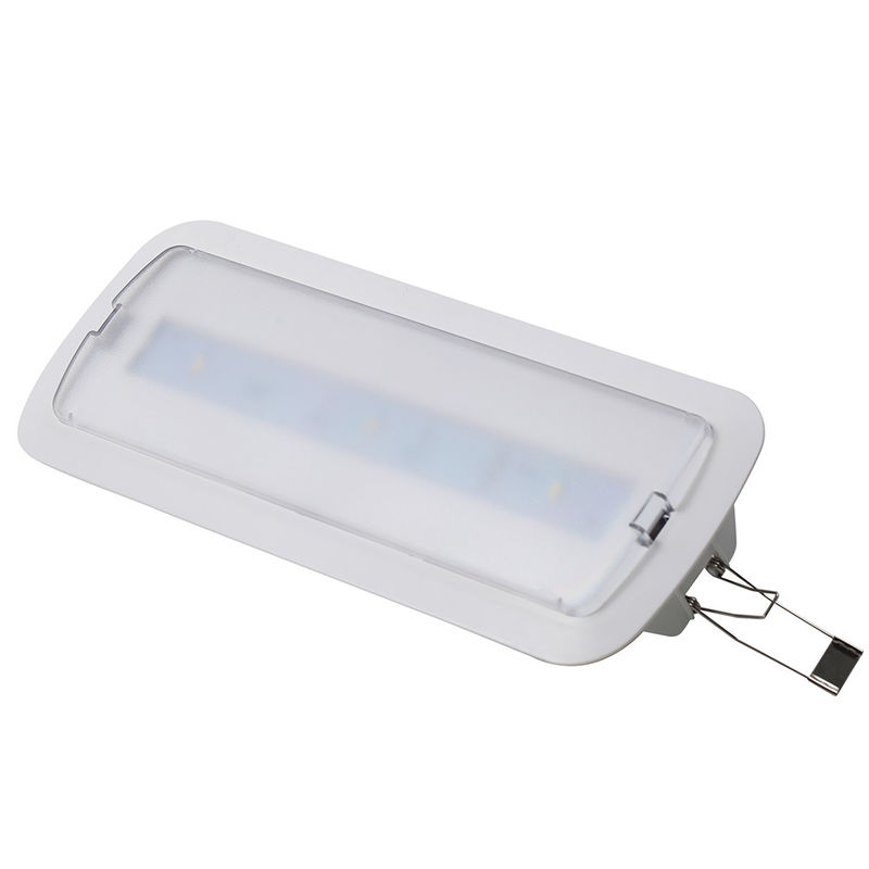 3pcs SMD 5730 LED Lumière d'urgence encastrée avec batterie Ni-Cd 3.6V 0.6Ah pour plus de 3 heures d'autonomie