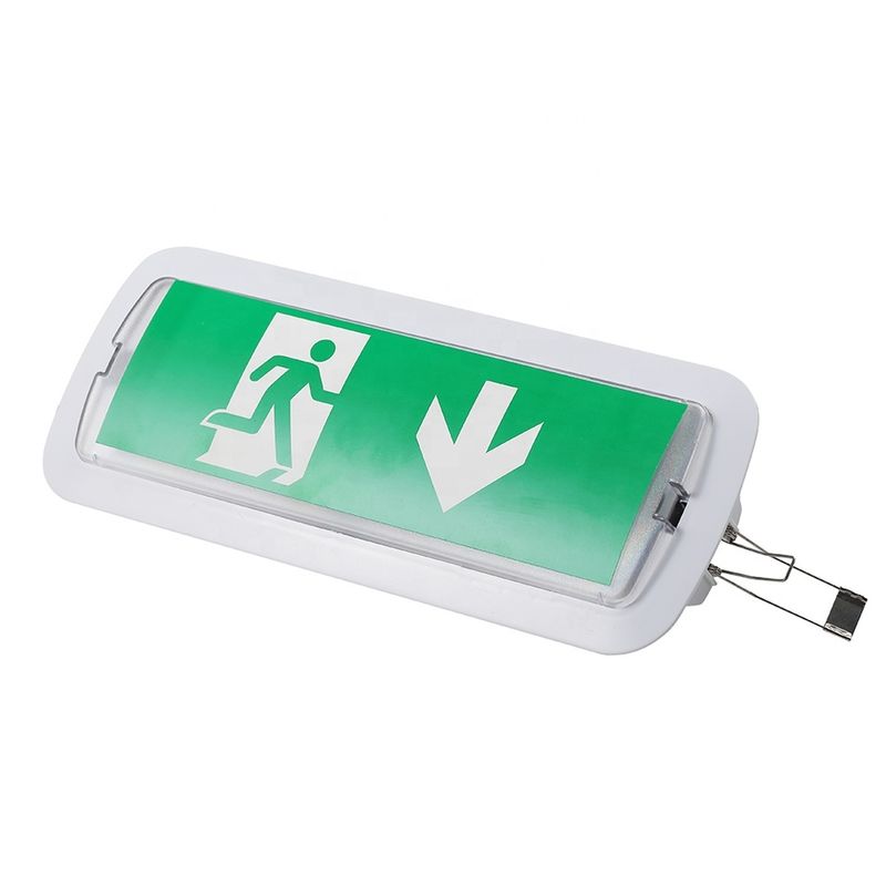 Lampe de secours rechargeable SMD avec batterie de secours, LED IP20, 100 lumens, 3,6 V, 600 mAh, 6000 K - 6500 K