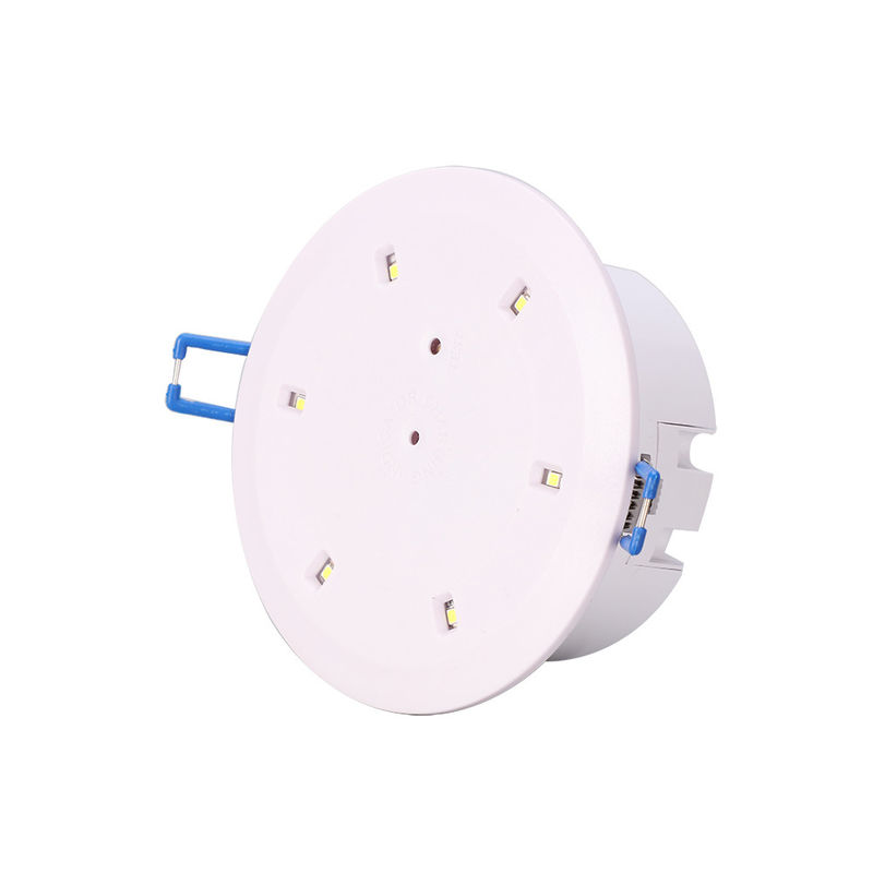 Éclairage de secours encastré ABS 3W avec batterie de secours et garantie de 3 ans