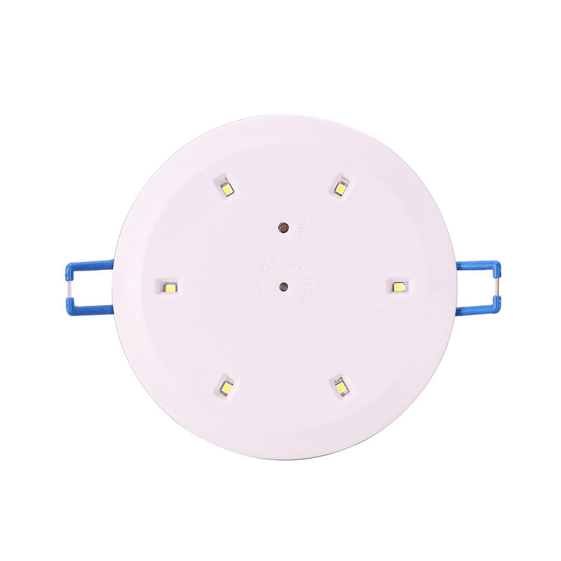 Éclairage de secours encastré ABS 3W avec batterie de secours et garantie de 3 ans