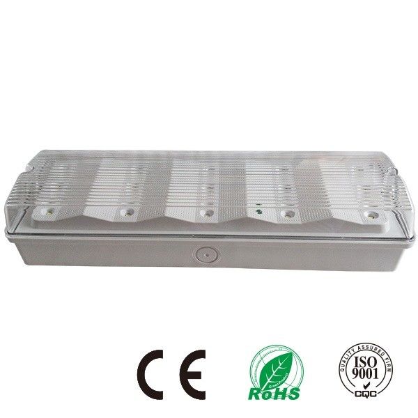 Résistant au feu, étanche à l'eau, lampe d'urgence, batterie rechargeable, alimenté par batterie, emplacement humide, extérieur IP65 EL015EM