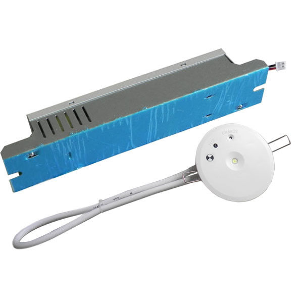 Plafonnier LED de secours encastré commercial 220V non maintenu avec batterie de secours 1W SMD IP42