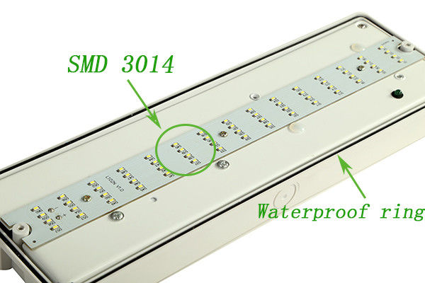 Lumière d'urgence étanche à l'eau rechargeable LED IP65 Emplacement humide à l'extérieur avec batterie 3 heures EL060AM