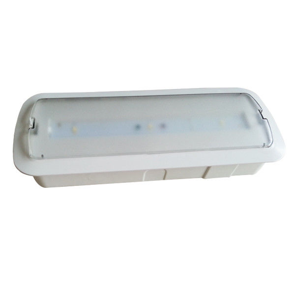 Lumière d'urgence à LED à revêtement mural industriel avec batterie de secours ABS ignifuge L116M-C