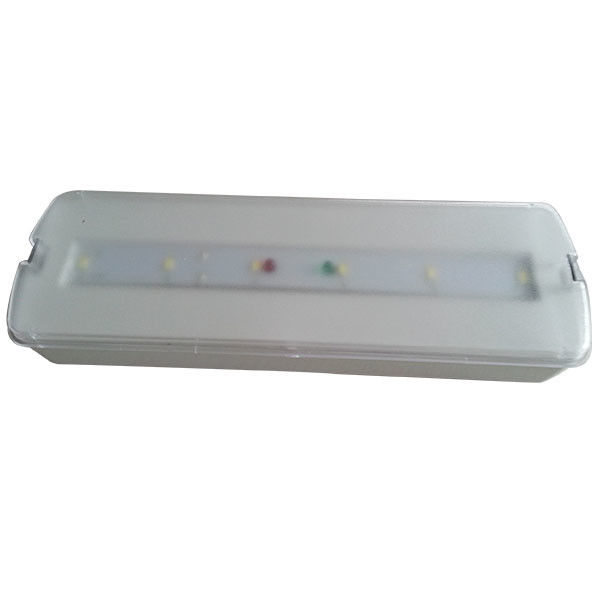 Lampe de secours LED commerciale rechargeable 6pcs SMD 5730 60mA pour centre commercial hôtel L116M-A