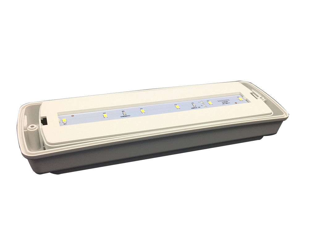 Éclairage d'urgence étanche à l'eau pour couloir 200LM 3W LED Rechargeable Wet Location Outdoor IP65 L116N-E