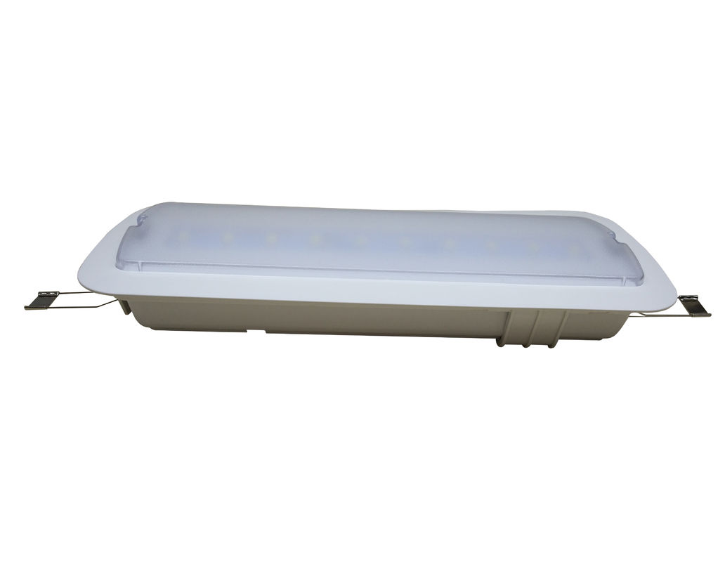 Éclairage de secours à DEL à piles encastré au plafond avec Ni-Cd 3,6 V 1,8 Ah L119N-B