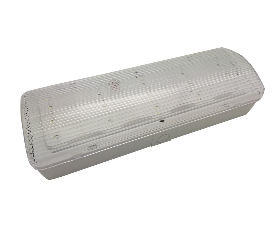 Lumière d'urgence rechargeable avec batterie de secours anti-incendie ABS boîtier Ni-Cd batterie Durée 3 heures
