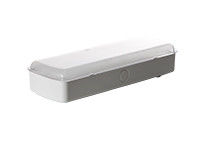 Lampe d'urgence à LED fonctionnant sur batterie Ni-Cd, résistance au feu, ABS, 3 heures L119N-A
