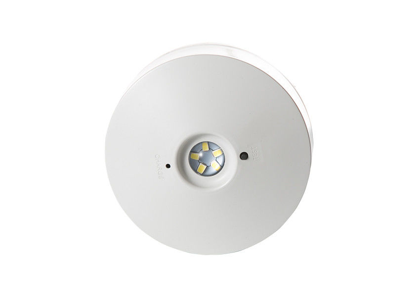 Lampe de secours LED ronde rechargeable avec batterie de secours, montage mural 220V 240V L114N