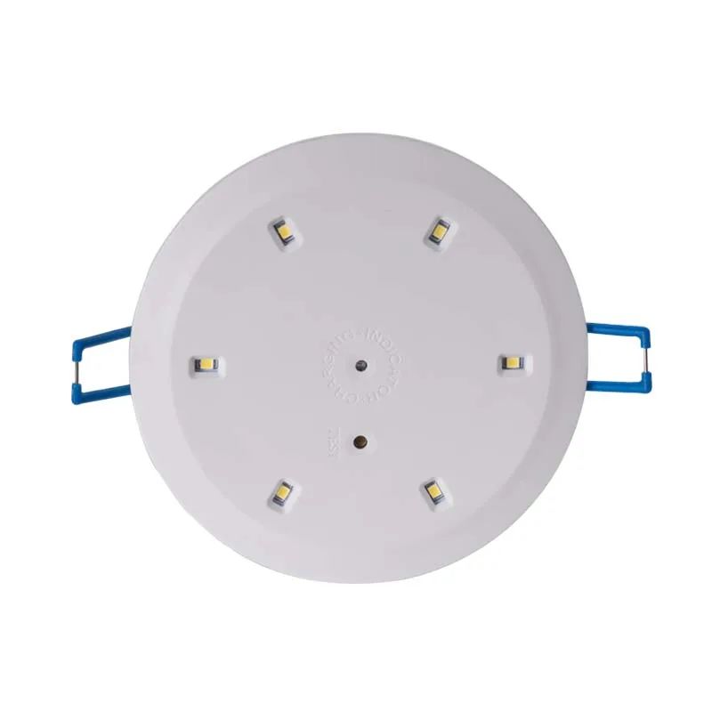 Plafonnier LED COB d'urgence 3W, autonomie 3 heures, batterie Ni-Cd 600mAh L117N