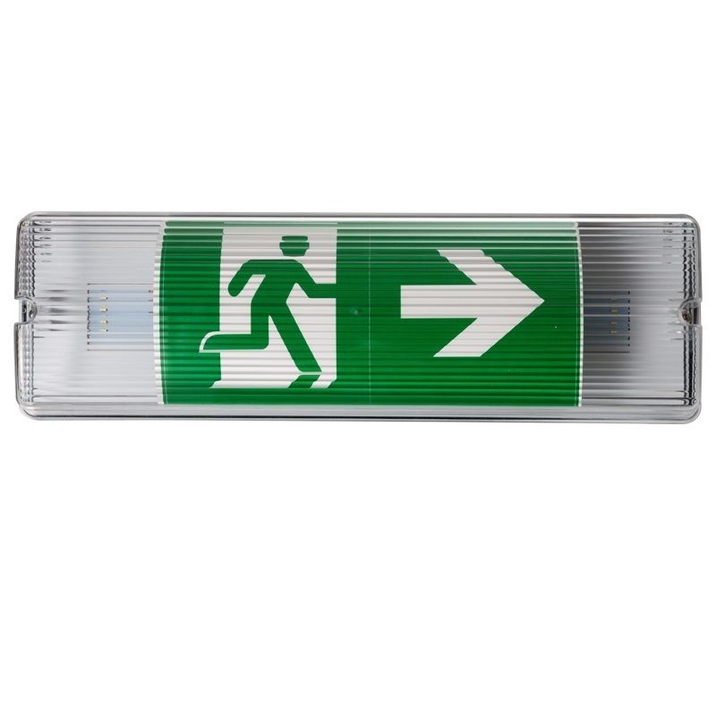 Éclairage de secours LED étanche 3H Batterie Ni-Cd 3.6V 1.0Ah 5pcs SMD 5730 IP65 6500K