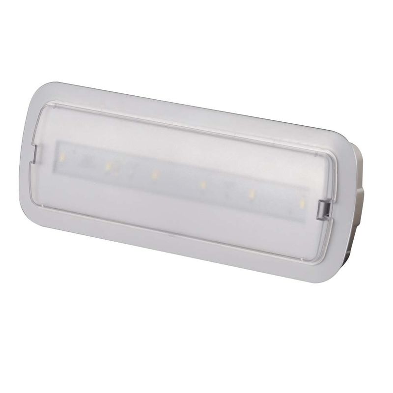 Lampe d'urgence LED rechargeable homologuée CE avec batterie de secours 6500K 3 heures SMD 5730 220V 240V