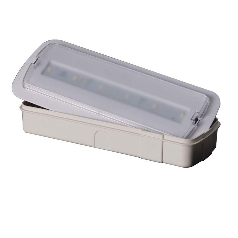 Lampe d'urgence LED rechargeable homologuée CE avec batterie de secours 6500K 3 heures SMD 5730 220V 240V