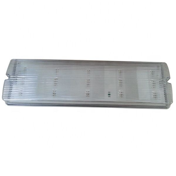 3W LED étanche à l'eau lumière d'urgence 6000K murale montée IP65 blanc froid Durée de vie 50000 heures