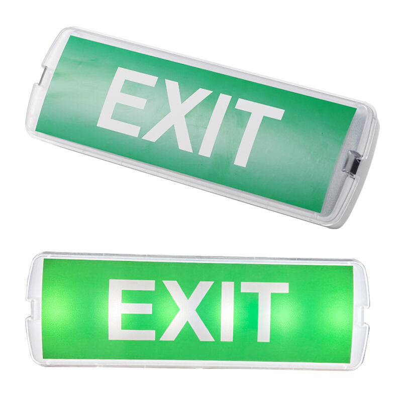 Lumière LED murale rechargeable d'urgence à batterie en plastique permanente avec 3 heures de sauvegarde et batterie Ni-Cd IP20