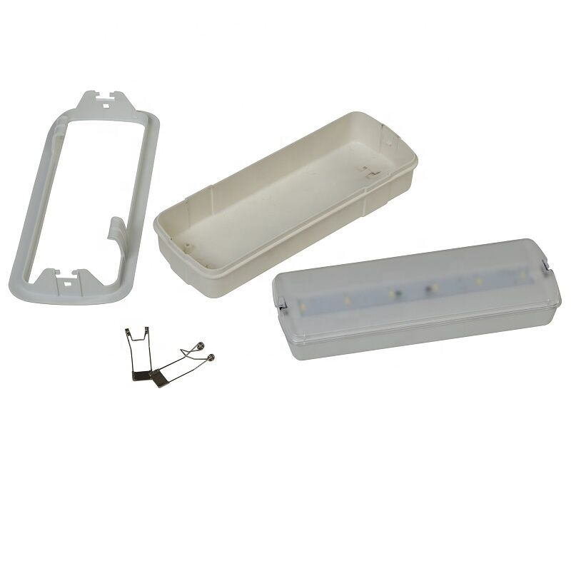 3W monté sur le mur plafond en retrait LED lampe d'urgence rechargeable 3 ans garantie 180 minutes de sauvegarde