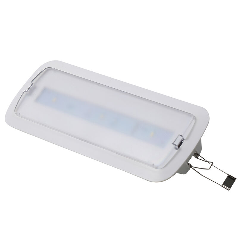 Lumière d'urgence LED rechargeable avec batterie 3 heures IP20