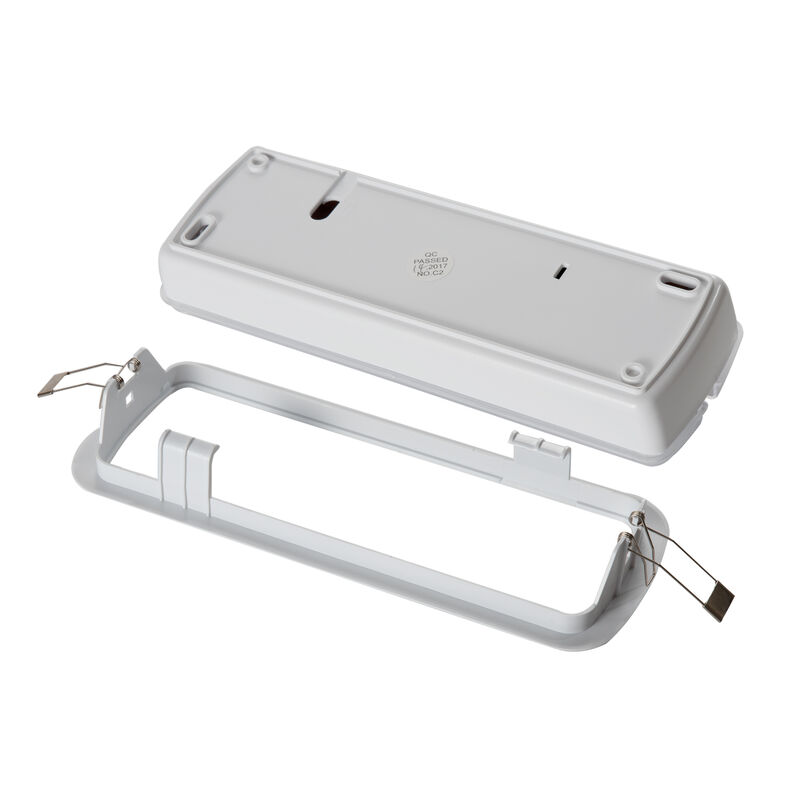 Lumière d'urgence LED rechargeable à batterie intégrée avec sauvegarde de 3 heures