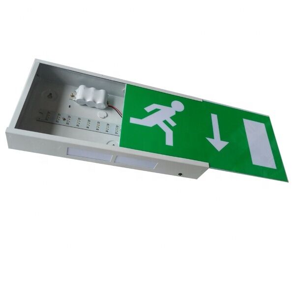 Indicateur de sortie d'urgence LED 3W avec garantie de 3 ans et 180 minutes de temps d'urgence