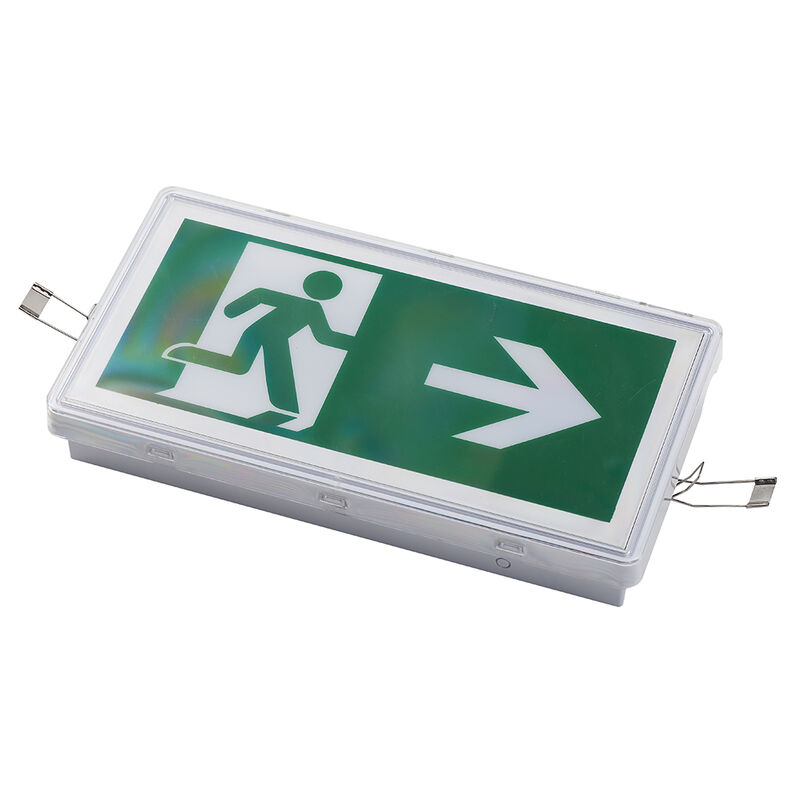 Lumière de signalisation de sortie d'urgence plafond encastrée batterie Ni-Cd IP65 nominale 5730 SMD LED