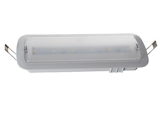 3W Plafonnier encastré à piles, éclairage de secours LED avec batterie de secours, garantie 3 ans L116M-B1