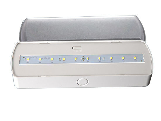 Éclairage de secours LED encastré au plafond à piles avec ABS résistant au feu et autonomie de 3 heures