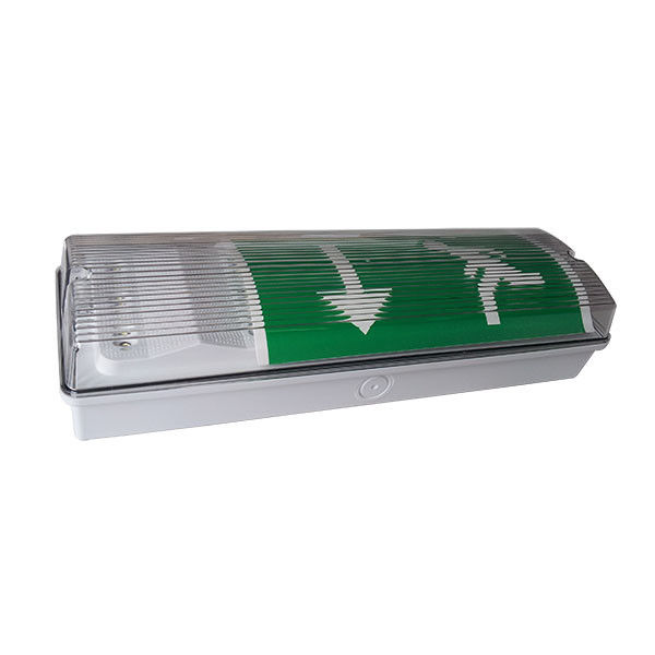 Lampe de secours LED étanche IP65 pour extérieur, batterie Ni-Cd, autonomie 3 heures EL015EN