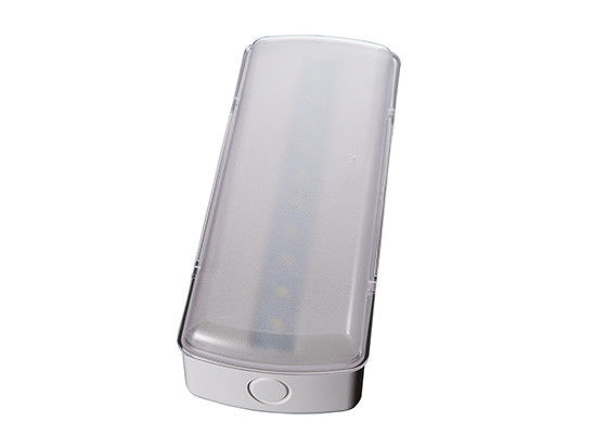 Lumière d'urgence LED intérieure de 5 W, bouton de test de surface de mur de couverture gelée L119N-A