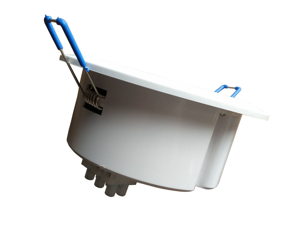 Plafonnier LED d'urgence encastré 3.6V Batterie Ni-Cd Boîtier en acier IP20 L117N