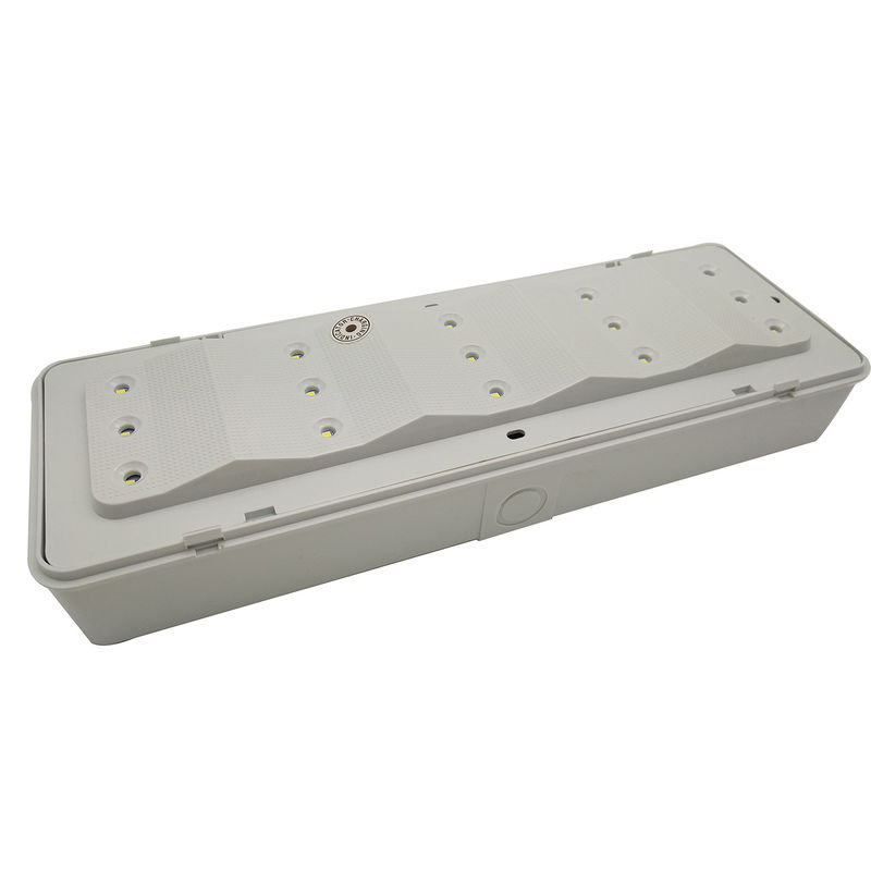 Boîtier ABS ignifuge, lumière d'urgence rechargeable à LED, 15 LED SMD, autonomie de 3 heures