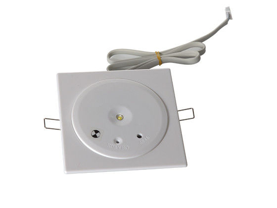 Lampe d'urgence LED rechargeable 220V avec batterie de secours, autonomie 180 minutes, encastrée murale/plafond EL015CN