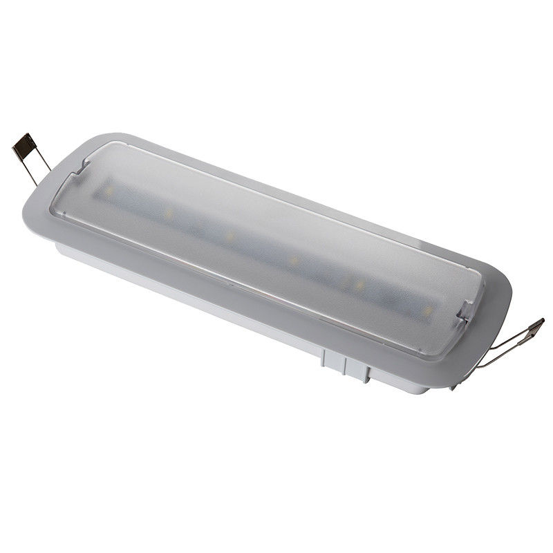 220V SMD 5730 Lumière d'urgence LED encastrée au plafond commerciale non maintenue avec batterie de secours Ni-Cd L116N-B