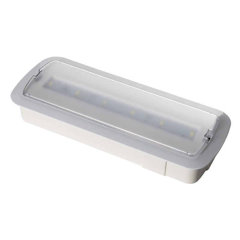 Éclairage de secours LED rechargeable sur batterie Ni-Cd encastré au mur avec 6 LED SMD 5730 L116N-C