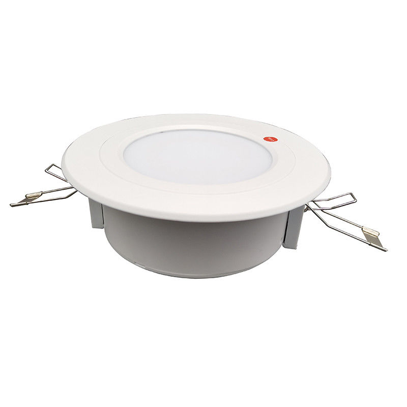 Lumière d'urgence LED encastrée commerciale à piles pour plafond avec boîtier ABS de secours par batterie L128N