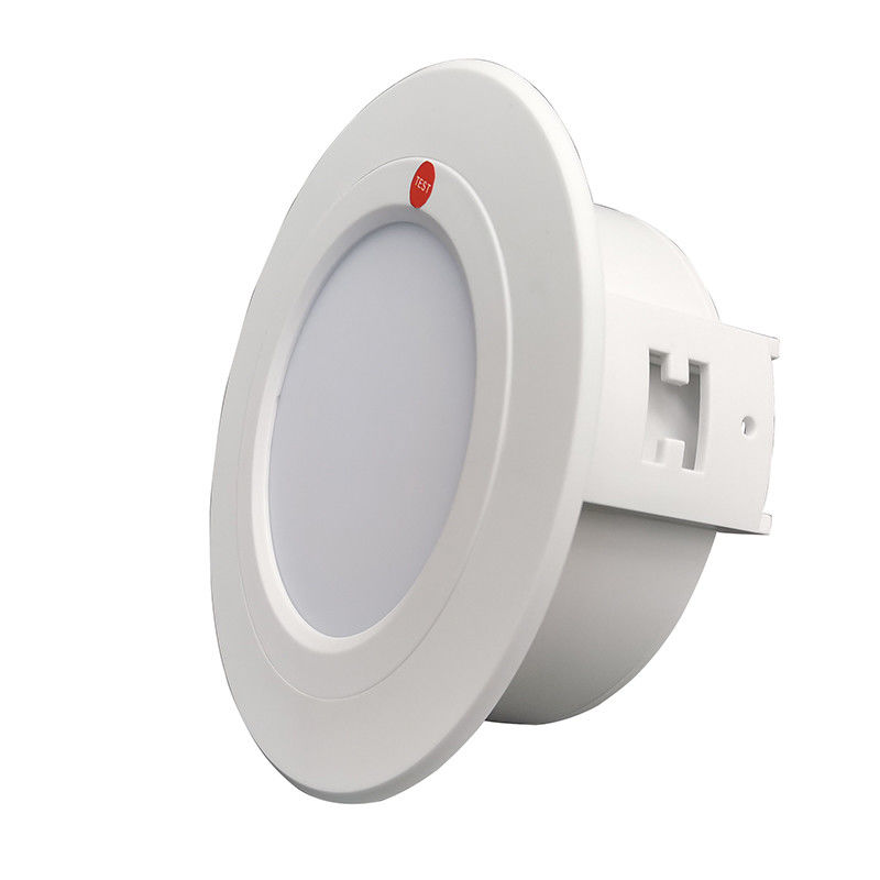 Lumières d'urgence à LED commercial alimentées à la batterie avec support de batterie Plafond ABS Casing L128N