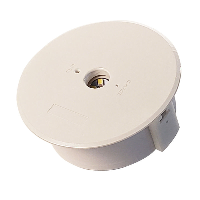 Éclairage de secours LED rond commercial monté au plafond avec batterie de secours Garantie 3 ans Ni-Cd L114N