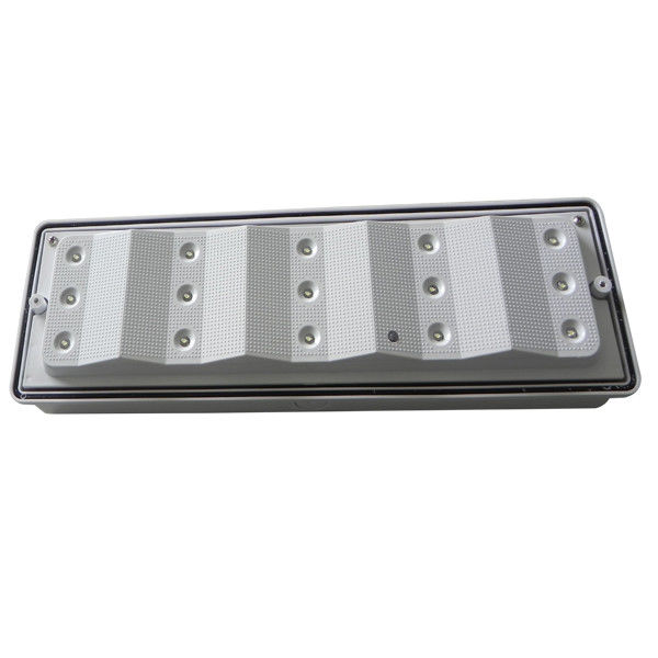 LED rechargeable IP65 étanche à l'eau lumière d'urgence emplacement humide extérieur 3 heures d'exploitation EL015AM