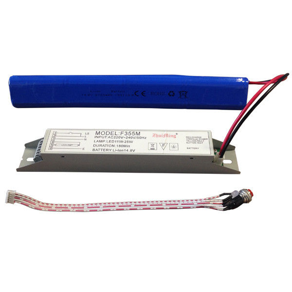 L'alimentation électrique de lumière d'urgence à batterie avec batterie lithium-ion 14,8 V 6,0 Ah et fonction d'auto-test pendant plus de 3 heures