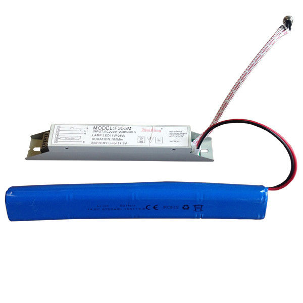 L'alimentation électrique de lumière d'urgence à batterie avec batterie lithium-ion 14,8 V 6,0 Ah et fonction d'auto-test pendant plus de 3 heures