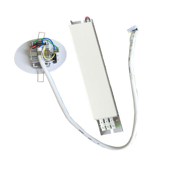 1W SMD Blanc LED 220V Éclairage de secours encastré au plafond avec batterie de secours Bâtiments commerciaux IP20