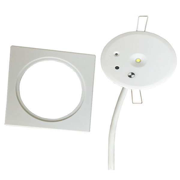 1W SMD Blanc LED Plafond Encastré Monté Bâtiments Commerciaux Auto-Test Lumière d'Urgence IP20